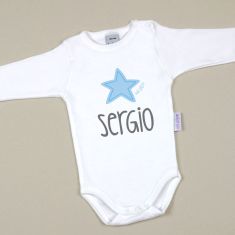 Babidu Body Personalizado Estrella Azul