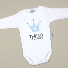 Babidu Body Personalizado Corona Azul