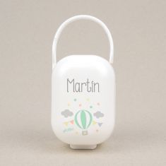 Cajita Portachupetes Deco Globo Personalizada