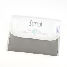 Personalized Blue Pirate Document holder
