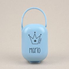 Cajita Portachupetes Personalizada  CORONA