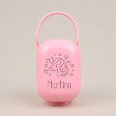 Cajita Portachupetes Personalizada UNICORNIO