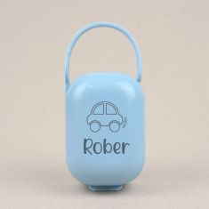 Cajita Portachupetes Personalizada COCHE
