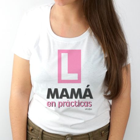 Babidu Body Basic Funny I Love Mommy with Pink Star